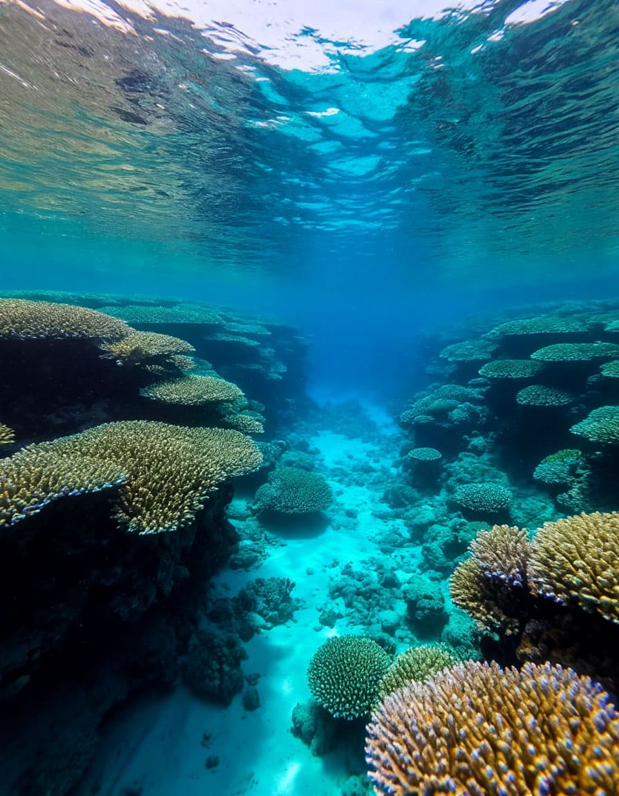 Нейросетевая абстракция 'Морская гармония'