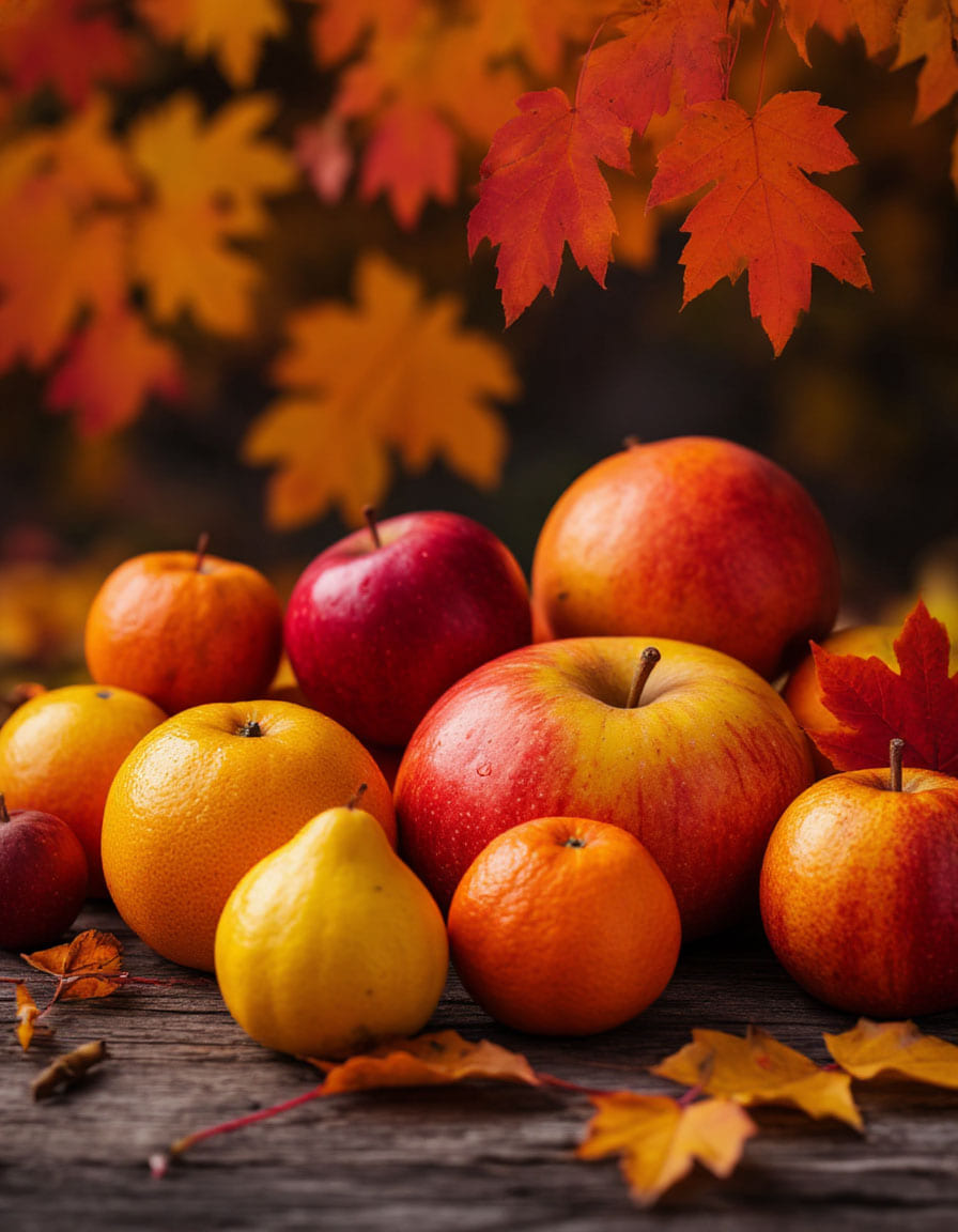 Нейросетевой натюрморт 'Осенний натюрморт'